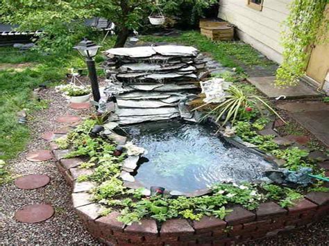 Above Ground Pond With Waterfall