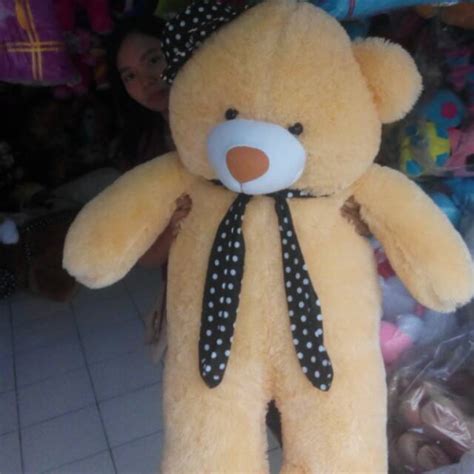 Jual Boneka Teddy Bear Jumbo Meter Shopee Indonesia