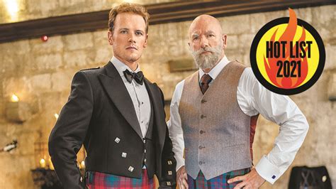 Hot Scots Sam Heughan And Graham Mctavish Of Men In Kilts