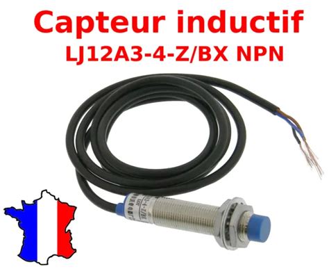 LJ12A3 4 Z BX NPN Capteur De Proximite Inductif 3 Fils Auto Bed