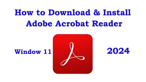 How To Install Adobe Acrobat Reader Adobe Acrobat Reader For Window