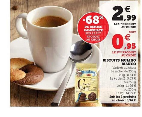 Promo Biscuits Mulino Bianco Chez Hyper U Icatalogue Fr