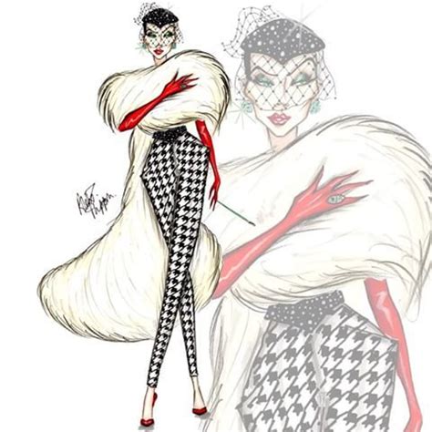 Disney Villain Fashionistas: Cruella de Vil by Alex Phippen - alex