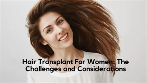 PPT Hair Transplant For Women The Challenges And Considerations