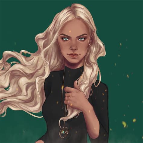 Aelin By Lenayvetteillustrations Throne Of Glass Fanart Throne Of Glass Books Throne Of Glass