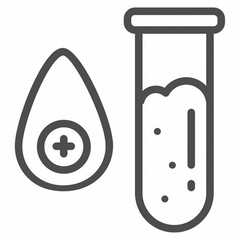 Blood Lab Laboratory Medical Research Test Tube Icon Download