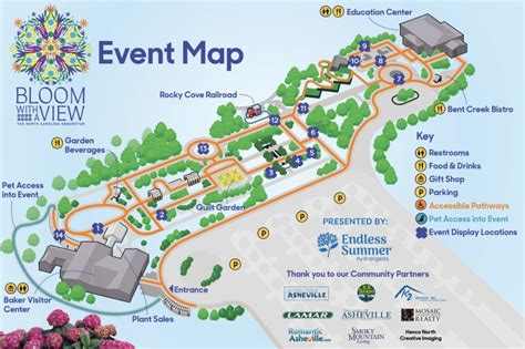 Map The North Carolina Arboretum