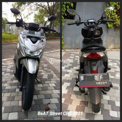 Honda Beat Street Cbs Esp Silver Low Km Di Bekasi Tribun Jualbeli