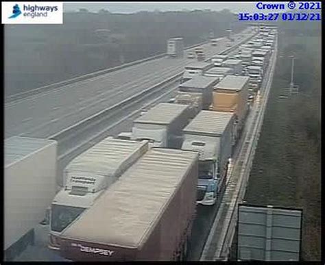 Live Long Delays On M6 And M60 Near Stockport Following Two Crashes