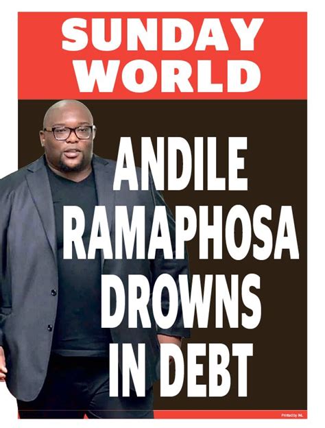 Sunday World On Twitter Andile Ramaphosa Faces Being Homeless After Sas Top Bank Circles Him