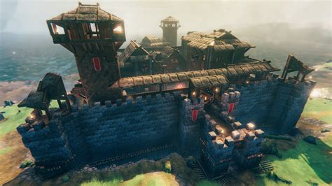 Amazing castle design by Son : r/valheim