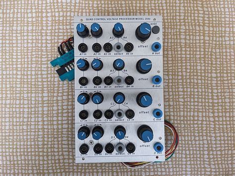 Studio H 254e Buchla Format Quad Control Voltage Processor Reverb UK