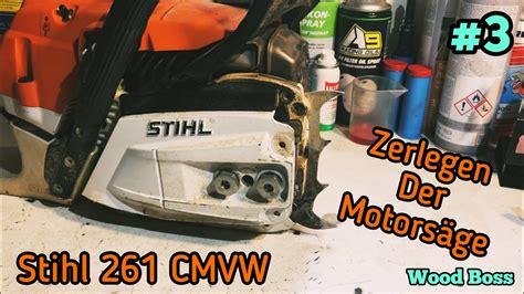 Stihl Ms Projekt Zerlegen Der Motors Ge Chainsaw M Tronic