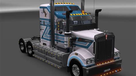 SKIN BOBBINS FOR KENWORTH T908 CAB C ETS2 Mods Euro Truck Simulator