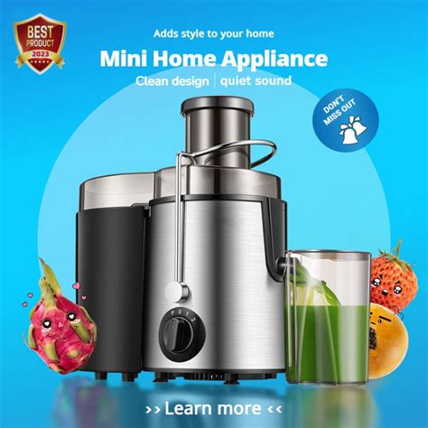 Jual Juicer Philips Tanpa Ampas Blender Penggunaan Di Rumah Mesin Jus