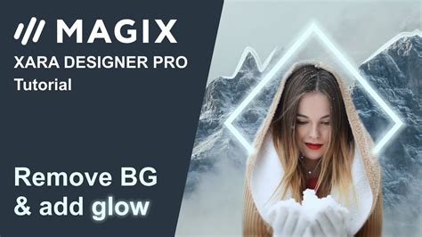 Magix Xara Designer And Phot Graphic Designer Add Glowing Shape Around