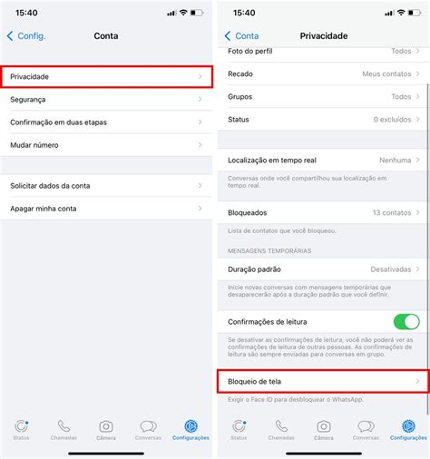 Como Mudar A Senha Do Whatsapp - Como colocar senha no WhatsApp do iPhone