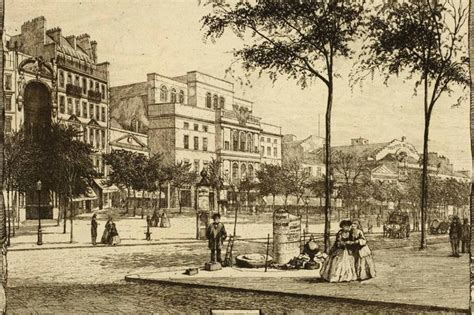 Le Boulevard du Temple dans les années 1830 - Histoires de Paris