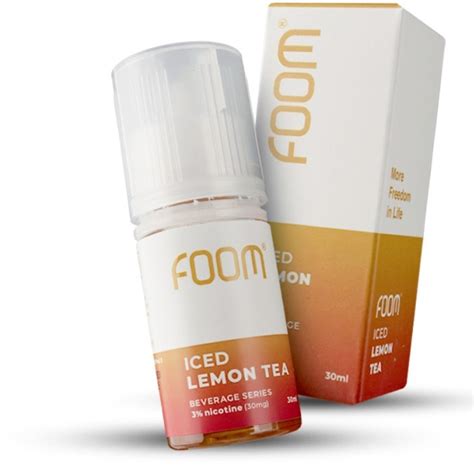 Jual Foom ICED LEMON TEA Salt Nic 30ML By Foom Lab Global Shopee