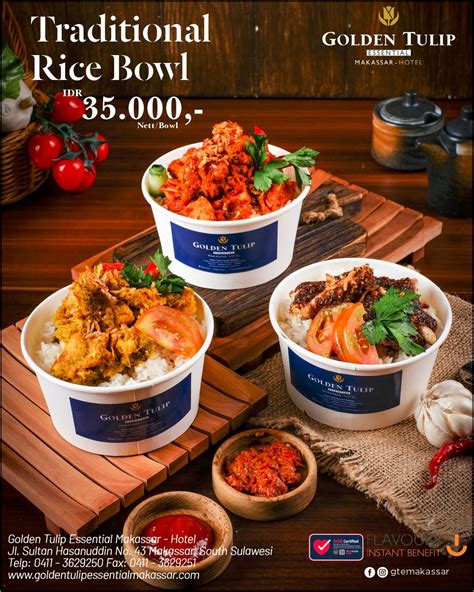 Ada Yang Baru Dari Hotel Golden Tulip Essential Makassar Rice Bowl