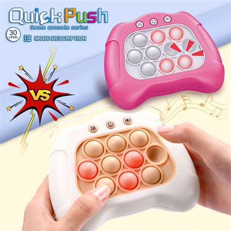 Codpop Light Quick Push Bubbles Game Console Series Toys Funny Whack