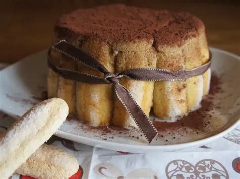 Charlotte façon tiramisu Recette Ptitchef