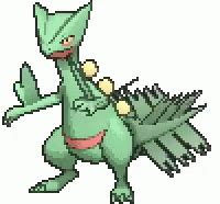 Sprite Pokemon Sticker Sprite Pokemon Sceptile Discover Share GIFs