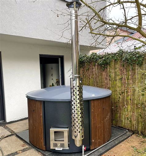 Hot Tub Badefass mit integriertem Holzofen günstig kaufen rlp bw