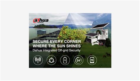 Dahua G Solar Power Network Camera For Outdoor Applications