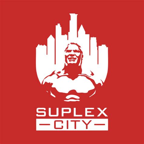 Suplex City - White - T-Shirt | TeePublic