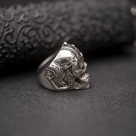 Sterling Silver Men Skull Ring Skull Silver Jewelry Oxidized - Etsy