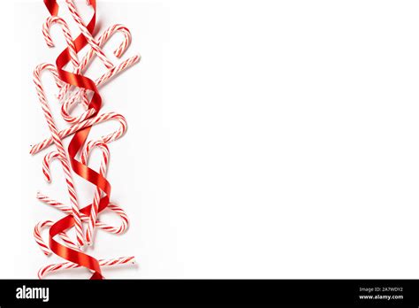 Candy Cane Border Hi Res Stock Photography And Images Alamy