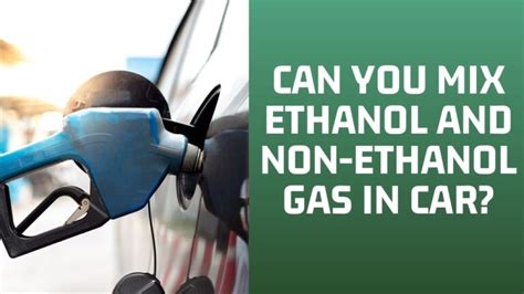 Should I Use Non Ethanol Gas In My Car