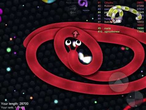 I Got 1 On The Leaderboard In Slither IO YouTube