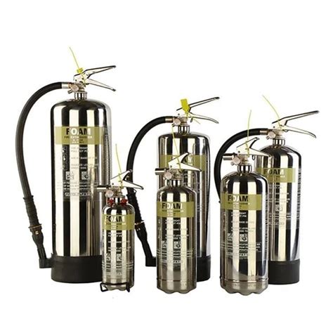 6l Foam Fire Extinguisher Stainless Steel Cylinder Manufacturers And