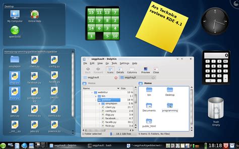 Kde 41 Delivers A Next Gen Desktop Linux Experience Ars Technica