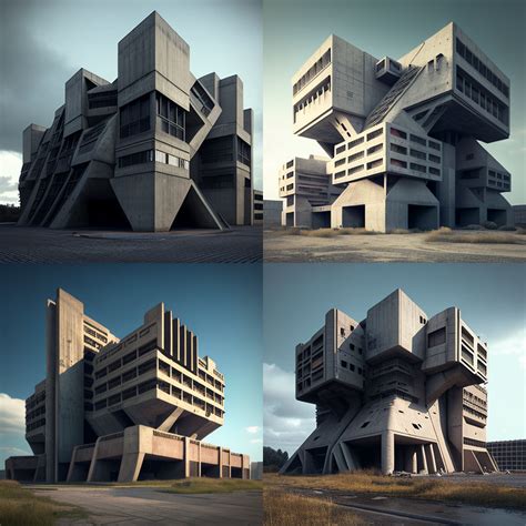 How to make photorealistic brutalist architecture in MidJourney - Prompt Hero.Ai