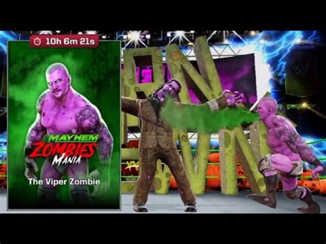 Seth Freakin Zombie Vs The Viper Zombie In WWE Mayhem 6 Star