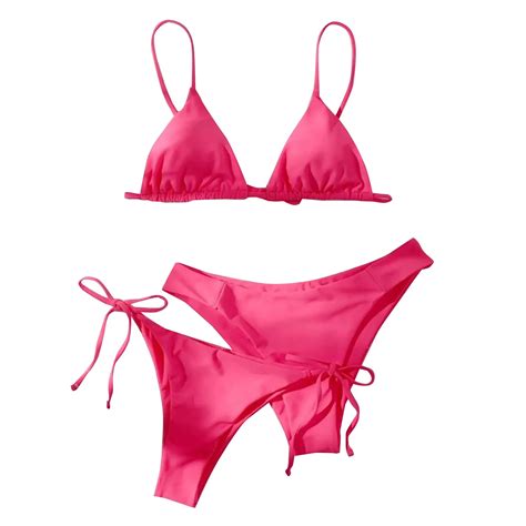 Conjunto De Bikini De Tres Piezas Para Mujer Traje De Ba O Sexy Color S