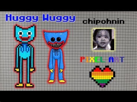 Huggy Wuggy Pixel Art Youtube