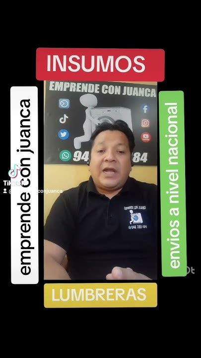 Emprendeconjuanca Insumos Lumbreras Youtube