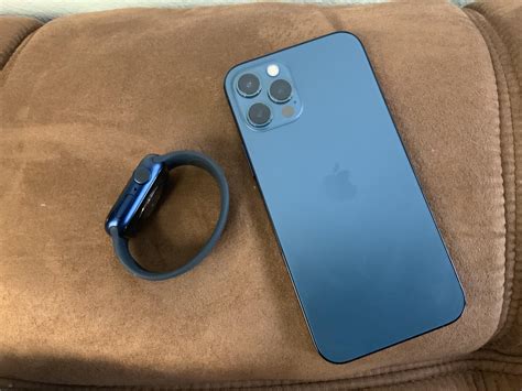 Pacific Blue iPhone 12 Pro + Blue Apple Watch Series 6 : r/iPhone12