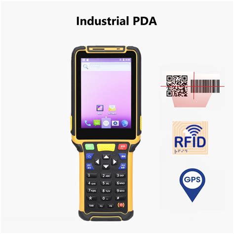 Rugged Wifi Barcode Reader Pda Scanner Ts P With Touch Screen China