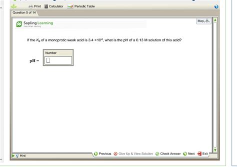 OneClass E Print Calculator Periodic Table Question 5 Of 14 Map A