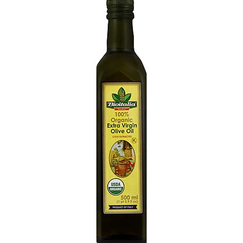 Bioitalia Olive Oil Extra Virgin 16 9 Oz Olive Oil Foodtown