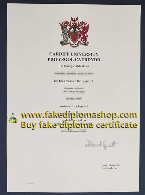 Cardiff University Degree Replace Your Lost Cardiff University Diploma