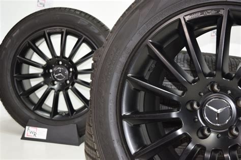 20″ Mercedes G63 G550 Amg Factory Oem Satin Black Wheels And Tires A4634011700 Factory Wheel