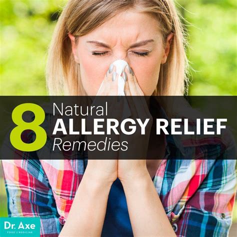 8 Natural Allergy Relief Remedies Natural Allergy Relief Allergy