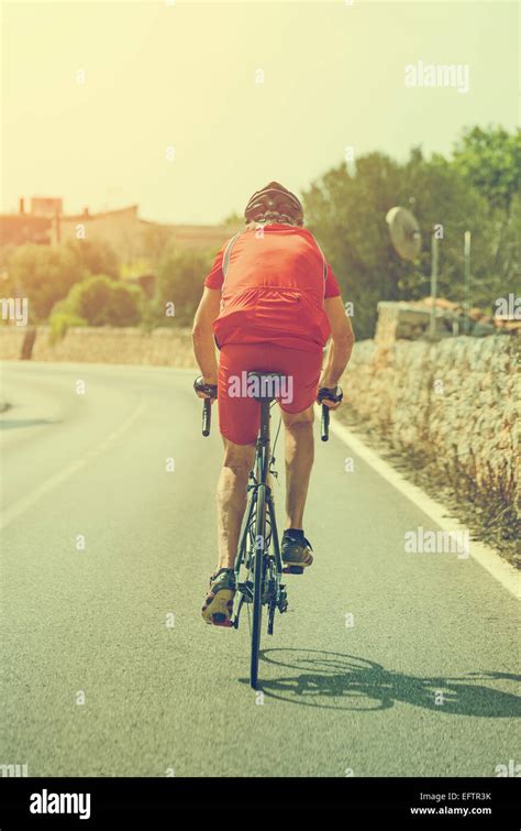 Male Road Cyclist Hi Res Stock Photography And Images Alamy