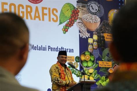 Pj Gubernur Safrizal Dorong Daftarkan Potensi Indikasi Geografis Khas